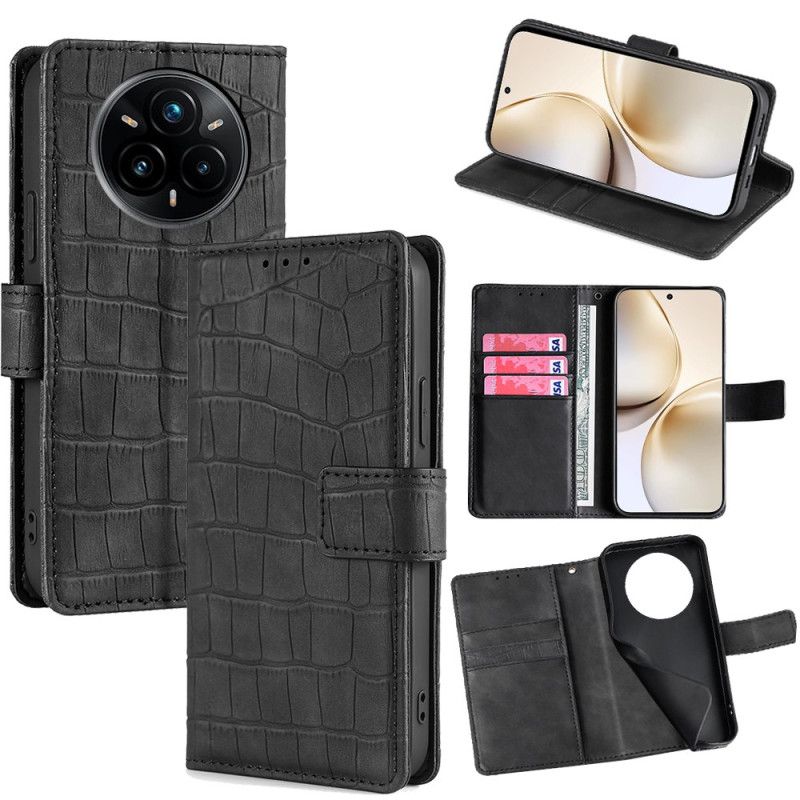 Etui Folio Realme 14 Pro 5g Styl Krokodyla