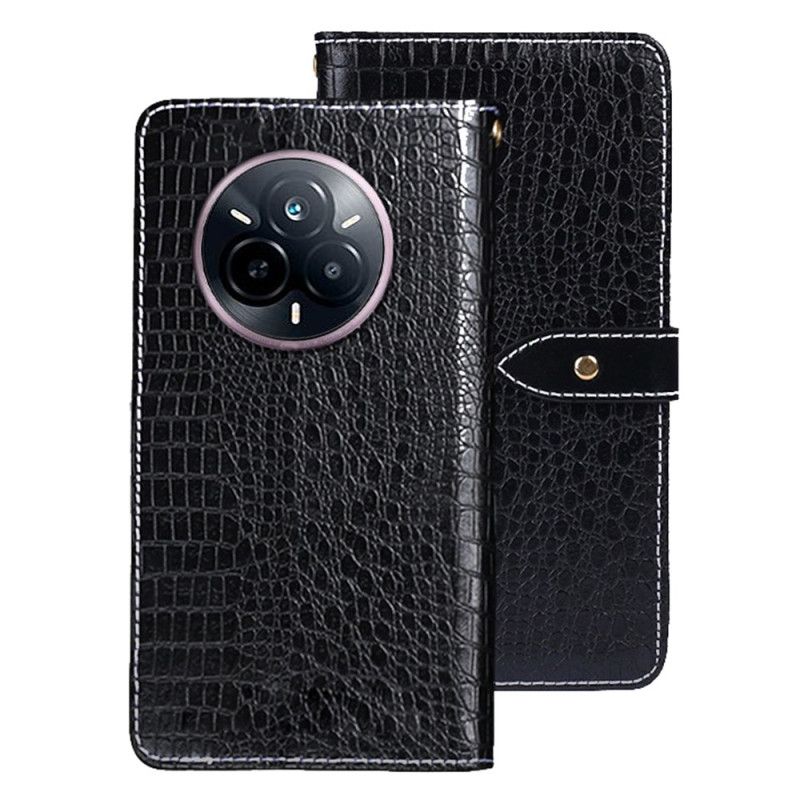 Etui Folio Realme 14 Pro 5g Styl Krokodyla Idewei Etui Ochronne