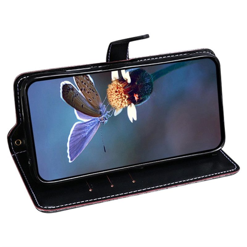 Etui Folio Realme 14 Pro 5g Styl Krokodyla Idewei Etui Ochronne