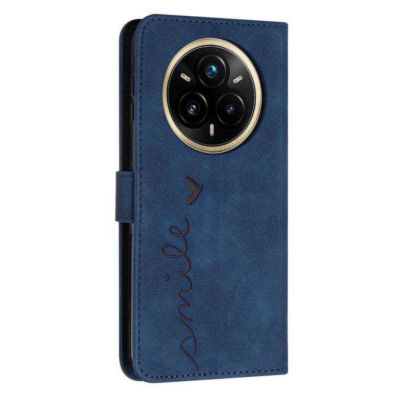 Etui Folio Realme 14 Pro 5g Uśmiech Z Paskiem Etui Ochronne