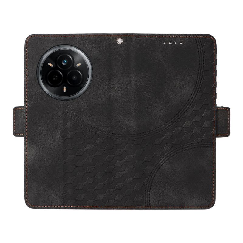 Etui Folio Realme 14 Pro 5g Wzór W Romby Etui Ochronne