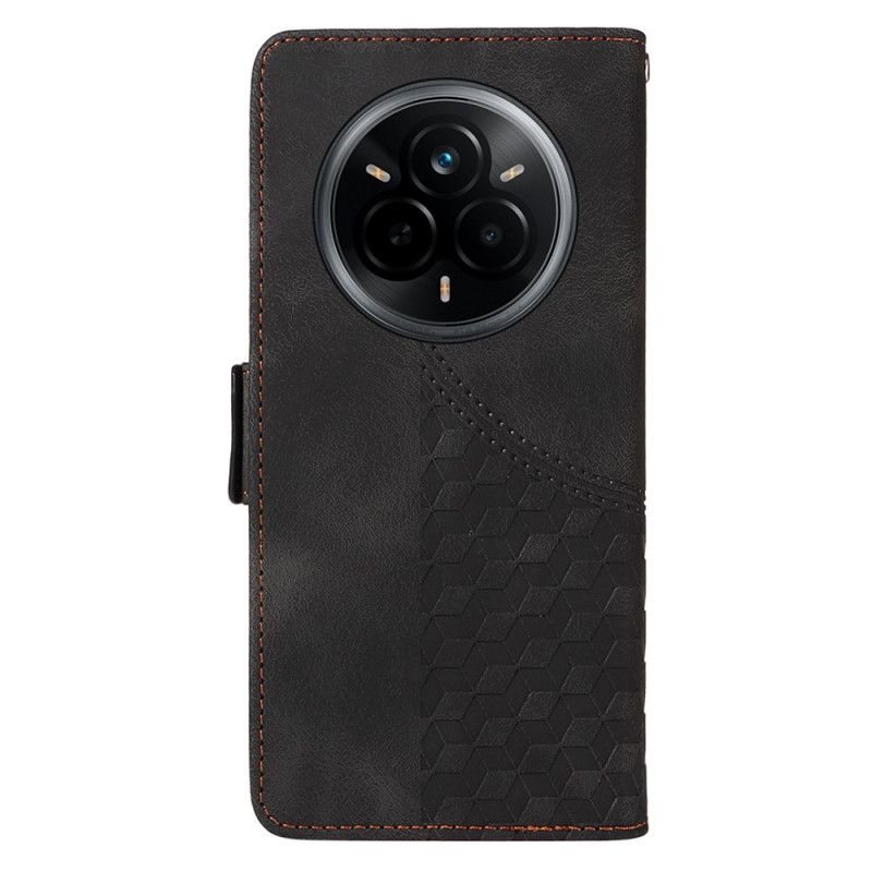 Etui Folio Realme 14 Pro 5g Wzór W Romby Etui Ochronne