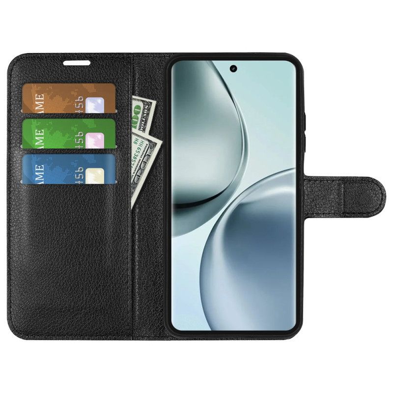 Obudowa Realme 14 Pro 5g Etui Na Telefon Klasyczna Sztuczna Skóra Liczi