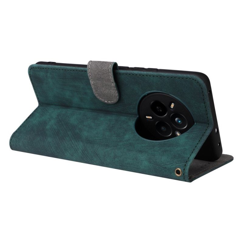 Obudowa Realme 14 Pro 5g Etui Na Telefon Ochrona Rfid Zamszu Z Paskiem