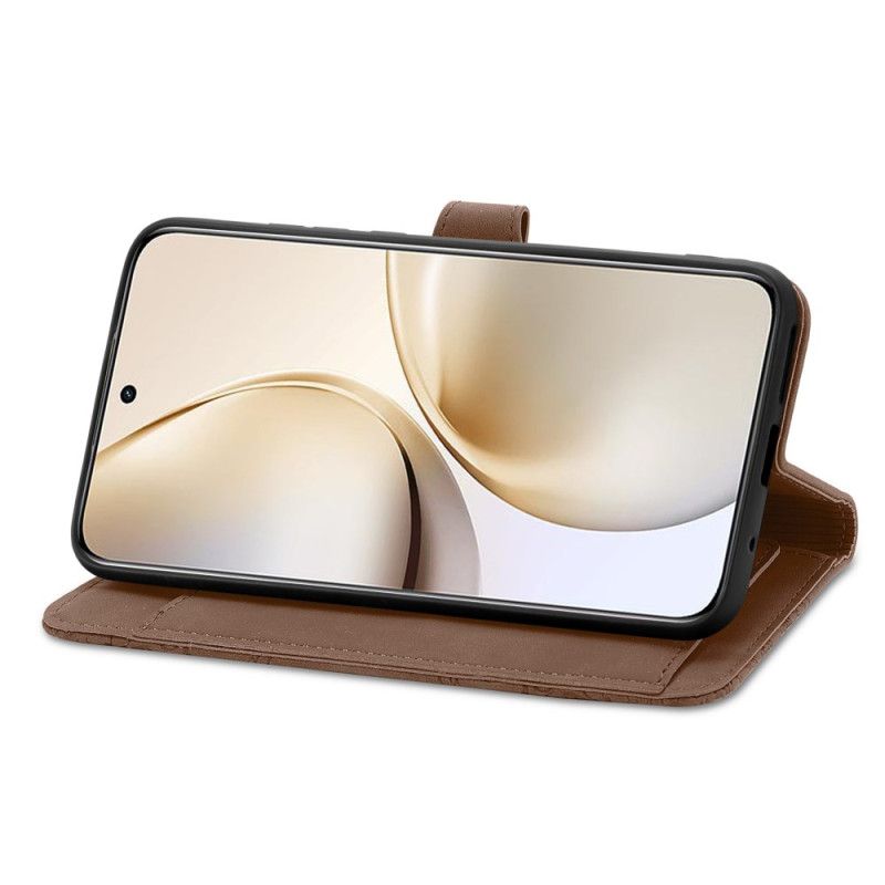 Pokrowce Realme 14 Pro 5g Zamszowa Koronka Z Efektem Saszetki I Paskiem