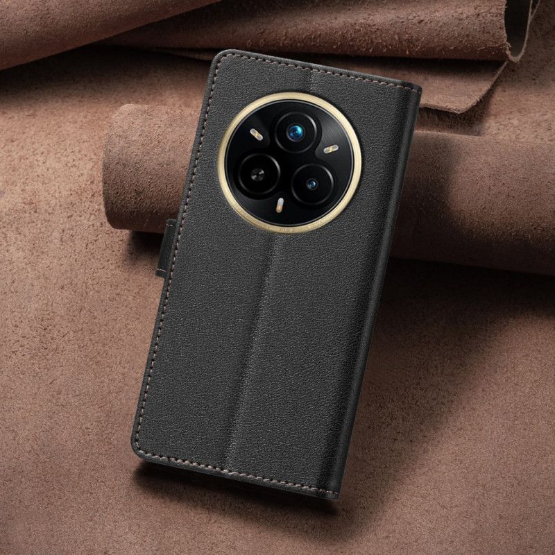 Skórzany Futerał Realme 14 Pro 5g Etui Na Telefon Klasyczny