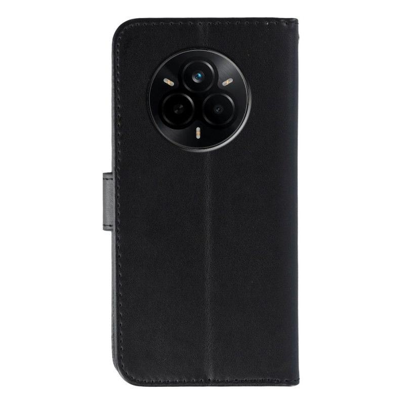 Skórzany Futerał Realme 14 Pro 5g Etui Na Telefon Moonochrome