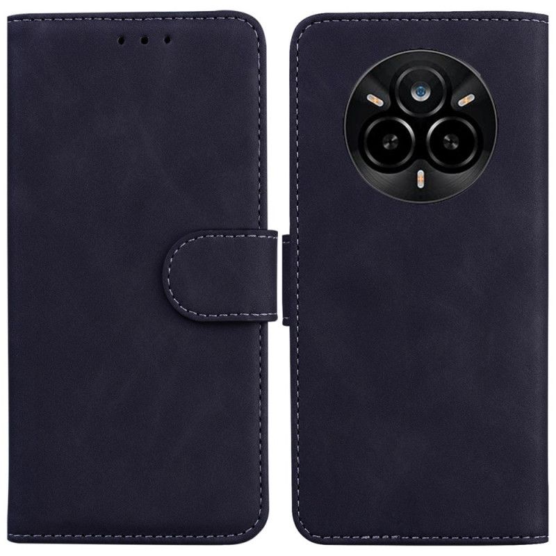 Skórzany Futerał Realme 14 Pro 5g Etui Na Telefon Styl Zamszowy