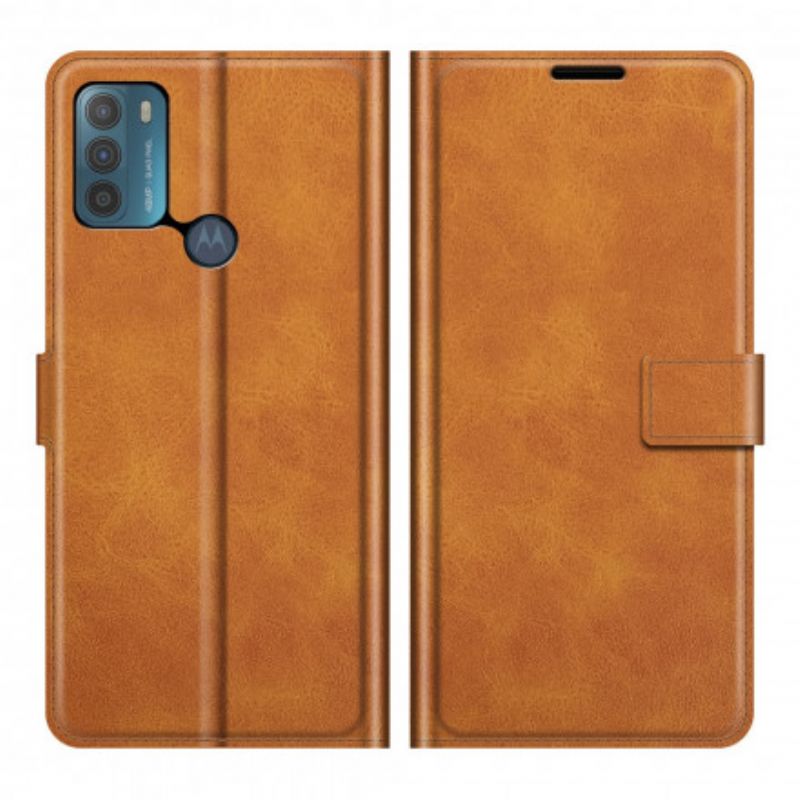 Etui Folio Moto G50 Styl Skórzany Design