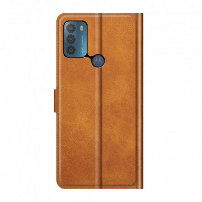 Etui Folio Moto G50 Styl Skórzany Design