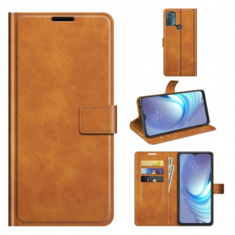 Etui Folio Moto G50 Styl Skórzany Design