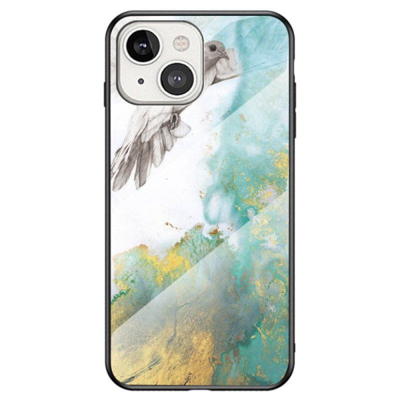 Etui do iPhone 14 Marmurowe Szkło Hartowane