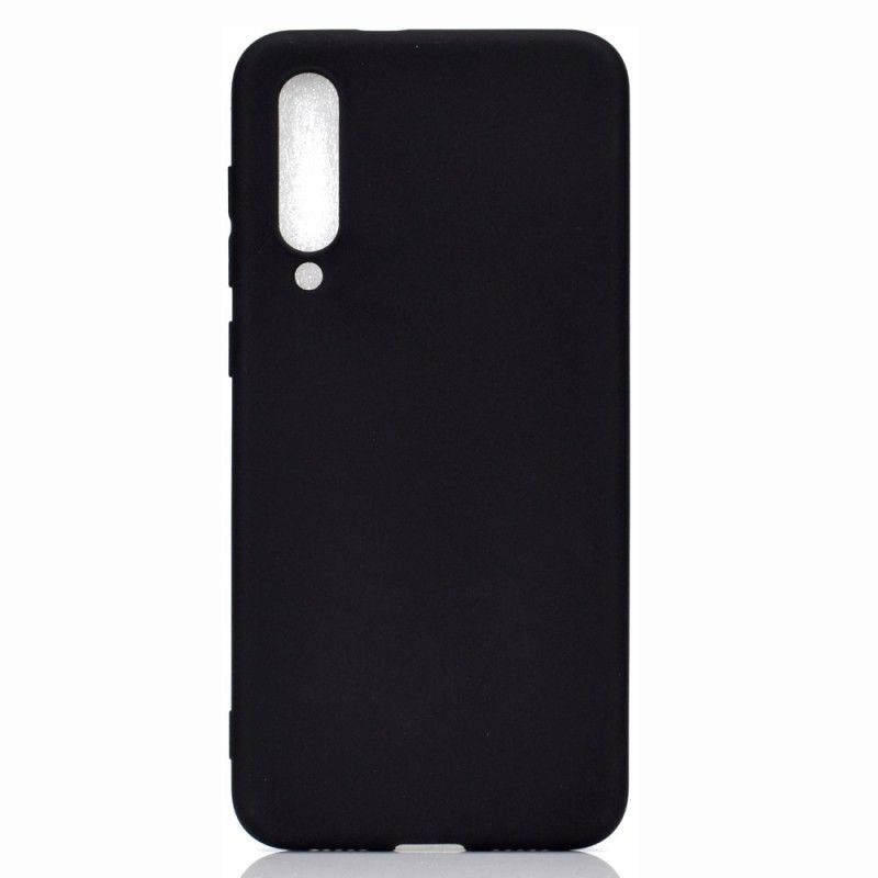 Etui Xiaomi Mi 9 SE Biały Czarny Silikon Etui Ochronne