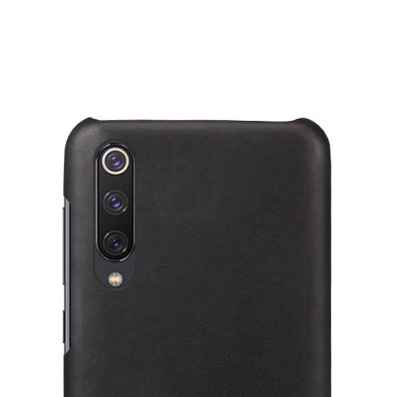 Etui Xiaomi Mi 9 SE Brązowy Czarny Efekt Skóry Ksq Etui Ochronne