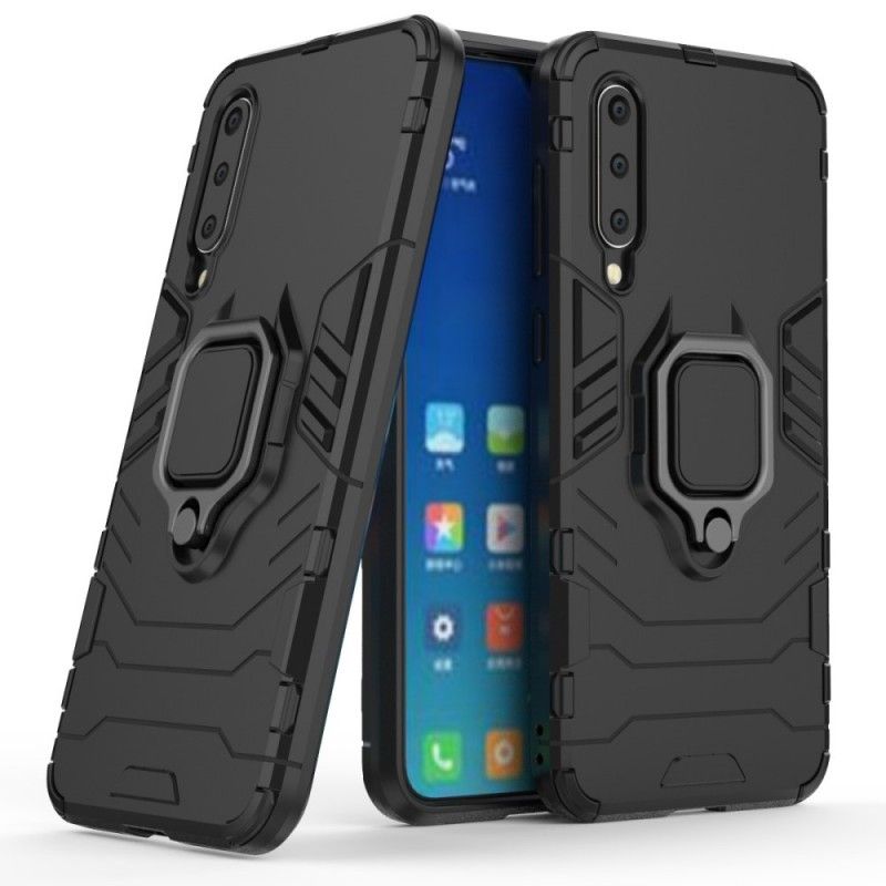 Etui Xiaomi Mi 9 SE Czerwony Czarny Pierścień Oporowy