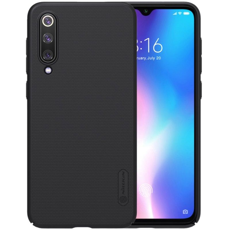 Futerały Xiaomi Mi 9 SE Złoty Etui na Telefon Sztywny Matowy Nillkin