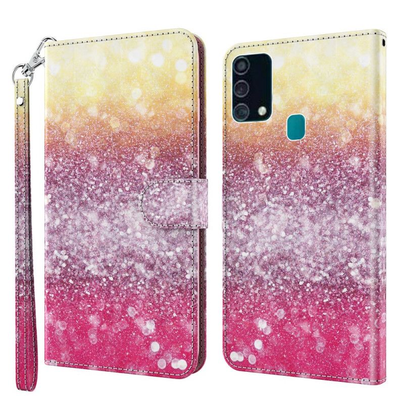 Etui Folio Samsung Galaxy A32 5G Blask W Kolorze Magenta Etui Ochronne