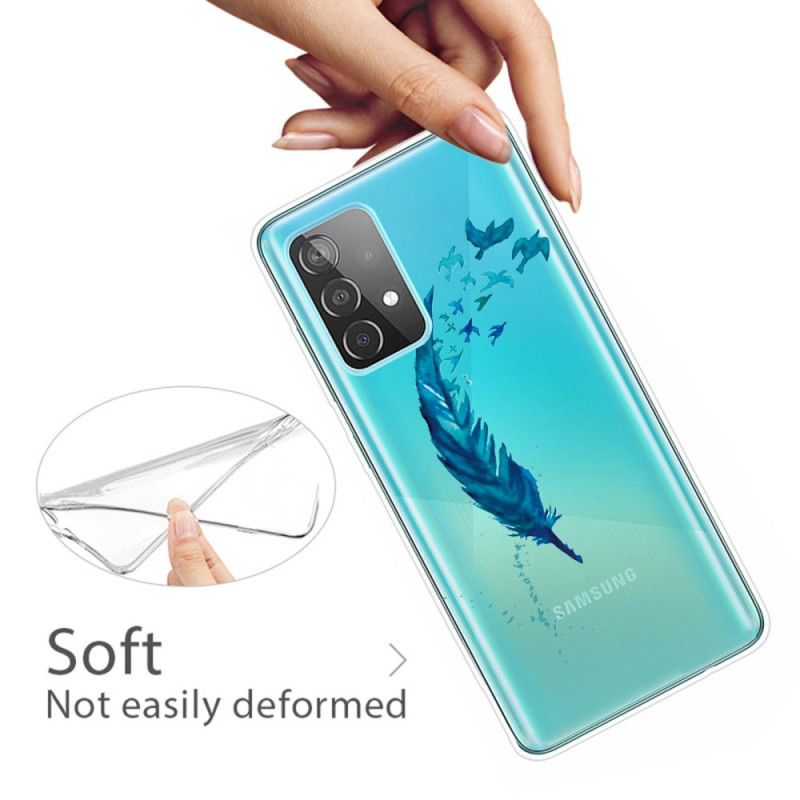 Etui Samsung Galaxy A32 5G Piękne Pióro