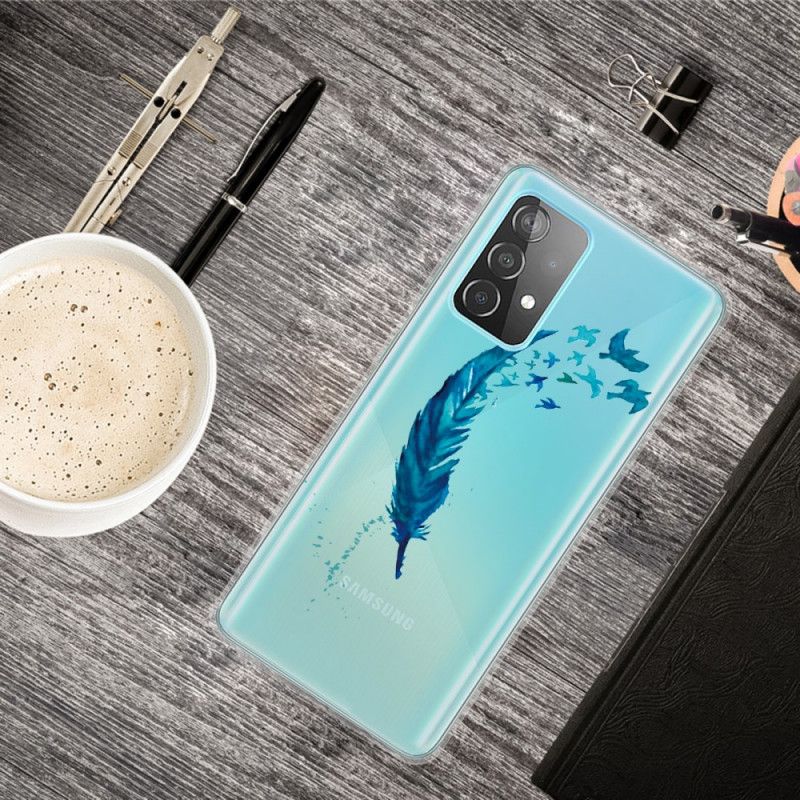 Etui Samsung Galaxy A32 5G Piękne Pióro