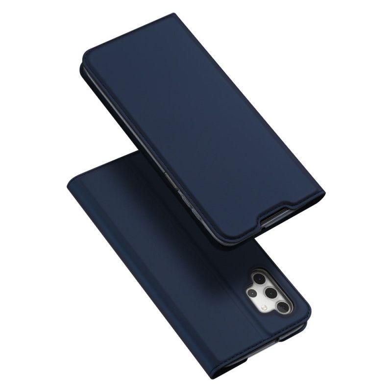 Flip Kotelot Samsung Galaxy A32 5G Granatowy Czarny Magnetyczny Dux Ducis