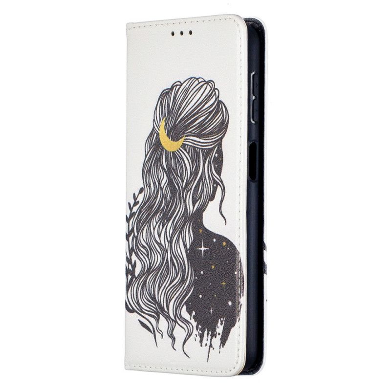 Flip Kotelot Samsung Galaxy A32 5G Ładne Włosy
