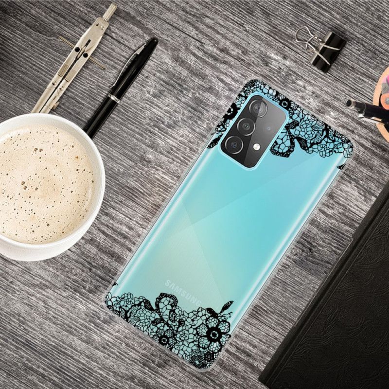 Futerały Samsung Galaxy A32 5G Etui na Telefon Cienka Koronka