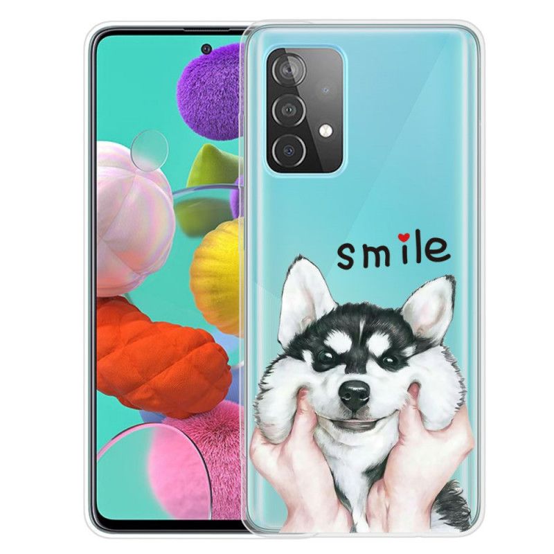 Futerały Samsung Galaxy A32 5G Etui na Telefon Uśmiechnięty Pies