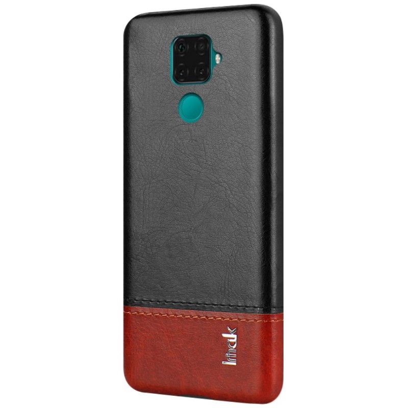 Futerały Huawei Mate 30 Lite Czerwony Czarny Etui na Telefon Imak Ruiyi Series Imak Efekt Skóry