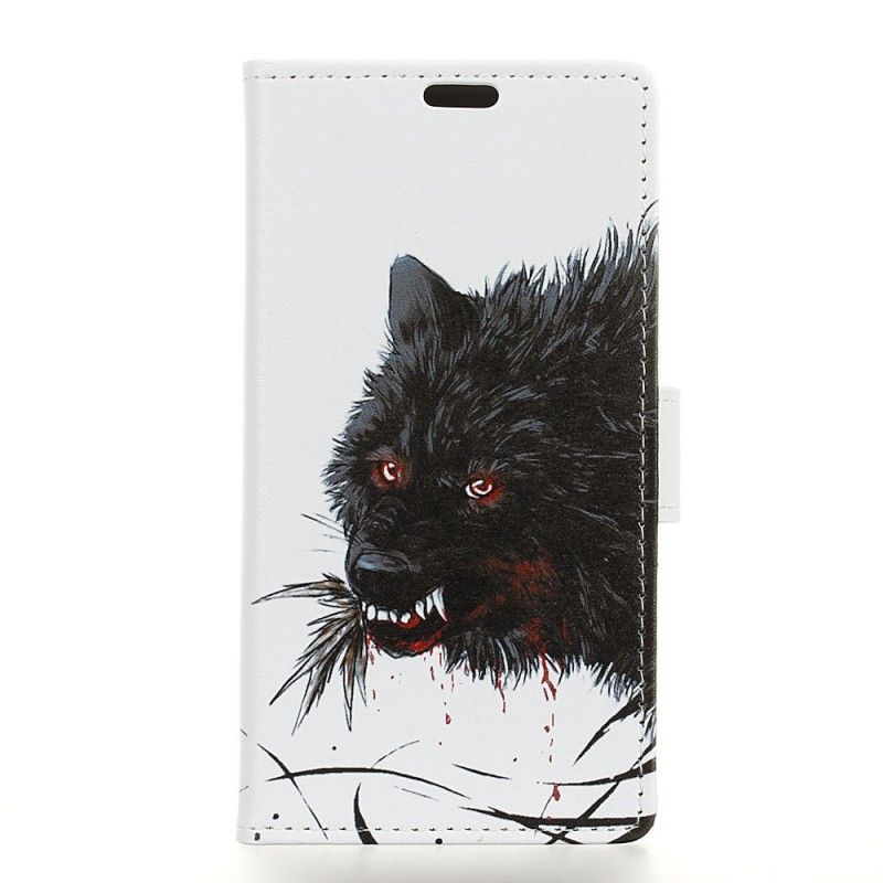 Etui Folio Honor 9X Głodny Wilk