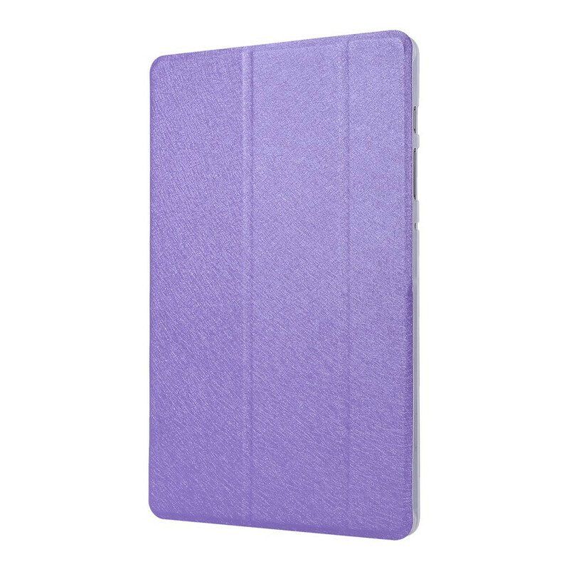 Etui Na Telefon do Samsung Galaxy Tab S8 / Tab S7 Jedwabna Tekstura Sztucznej Skóry