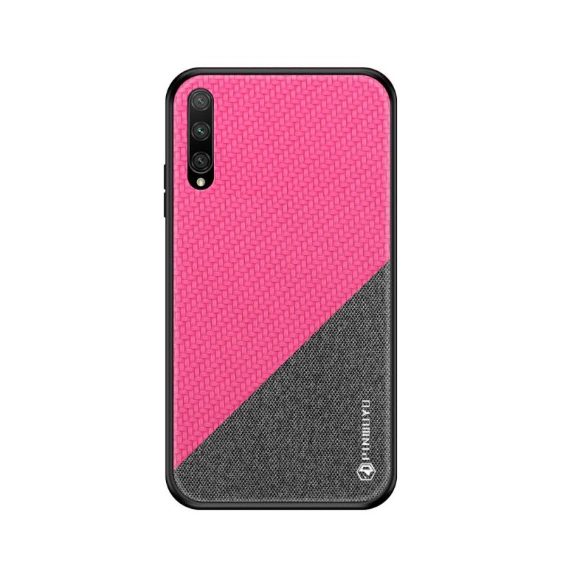 Etui Huawei P Smart Pro Magenta Czarny Seria Honorowa Pro Pinwuyo