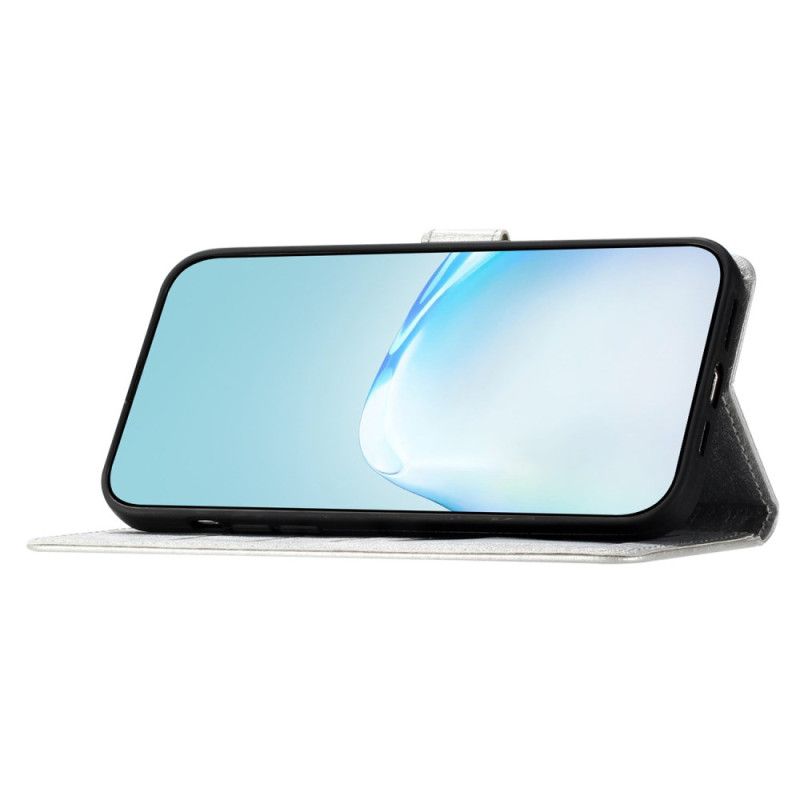 Etui Folio Oppo Reno 13 Pro 5g Jedwabista Faktura Etui Ochronne