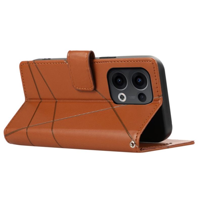 Etui Folio Oppo Reno 13 Pro 5g Linie