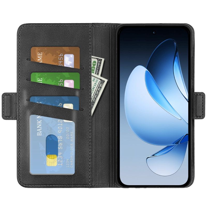 Etui Folio Oppo Reno 13 Pro 5g Podwójne Zapięcie