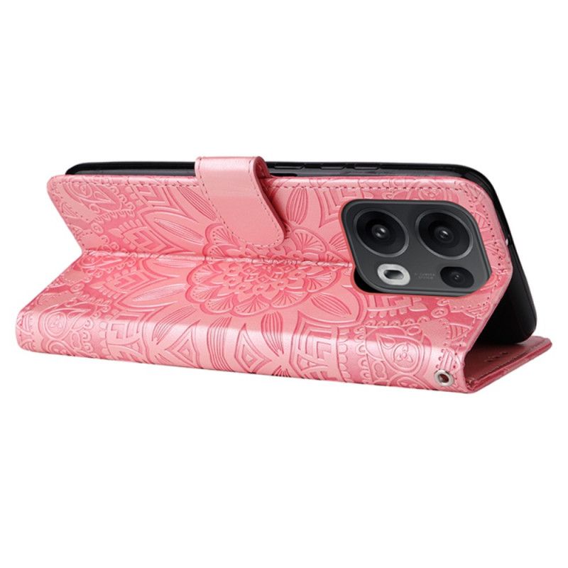 Etui Folio Oppo Reno 13 Pro 5g Słonecznik