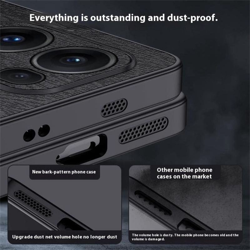 Etui Oppo Reno 13 Pro 5g Imitacja Drewna Etui Ochronne