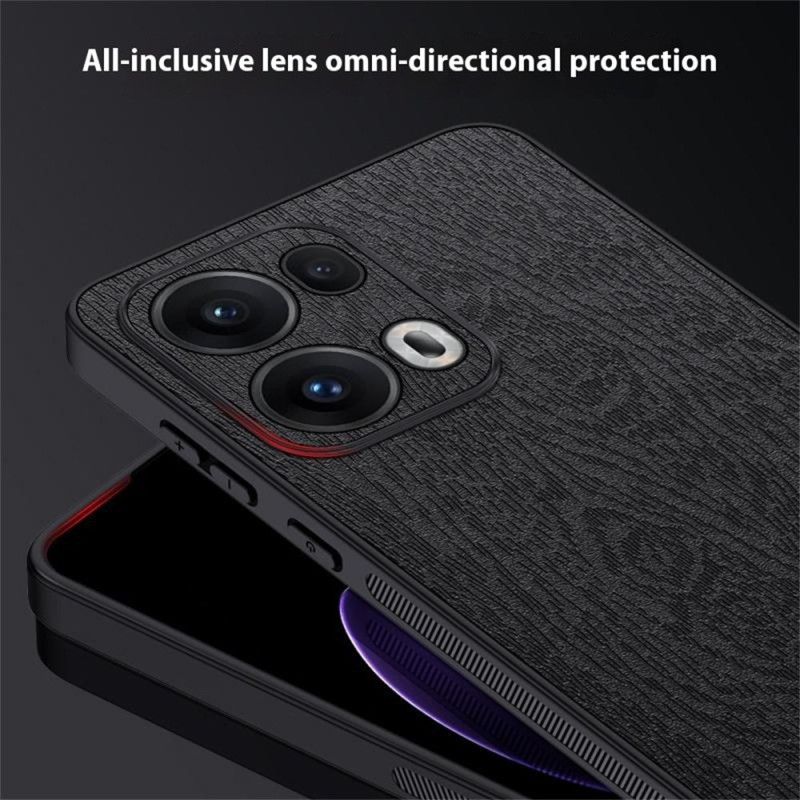 Etui Oppo Reno 13 Pro 5g Imitacja Drewna Etui Ochronne