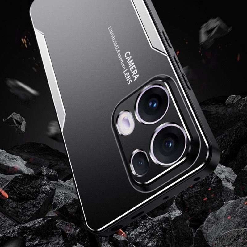 Etui Oppo Reno 13 Pro 5g Imitacja Metalu