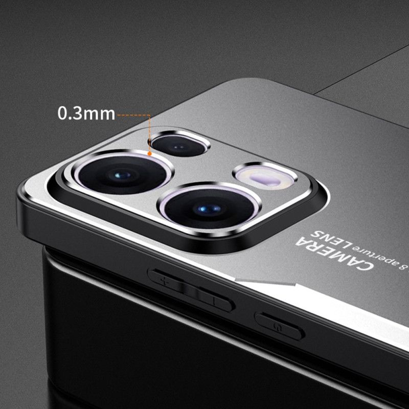 Etui Oppo Reno 13 Pro 5g Imitacja Metalu