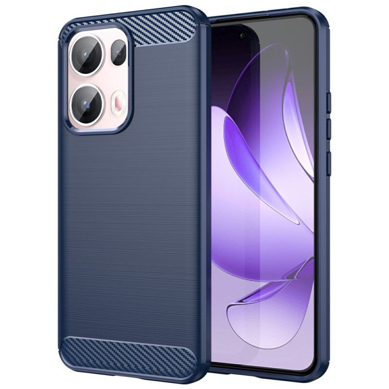 Etui Oppo Reno 13 Pro 5g Szczotkowane Włókno Węglowe Etui Ochronne