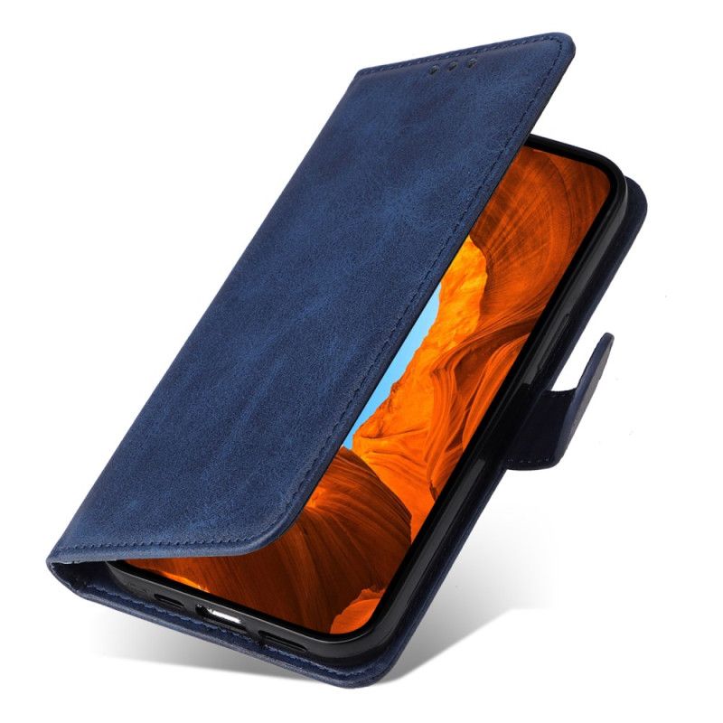 Skórzany Futerał Oppo Reno 13 Pro 5g Etui Na Telefon Gładki Pasek Ze Sztucznej Skóry