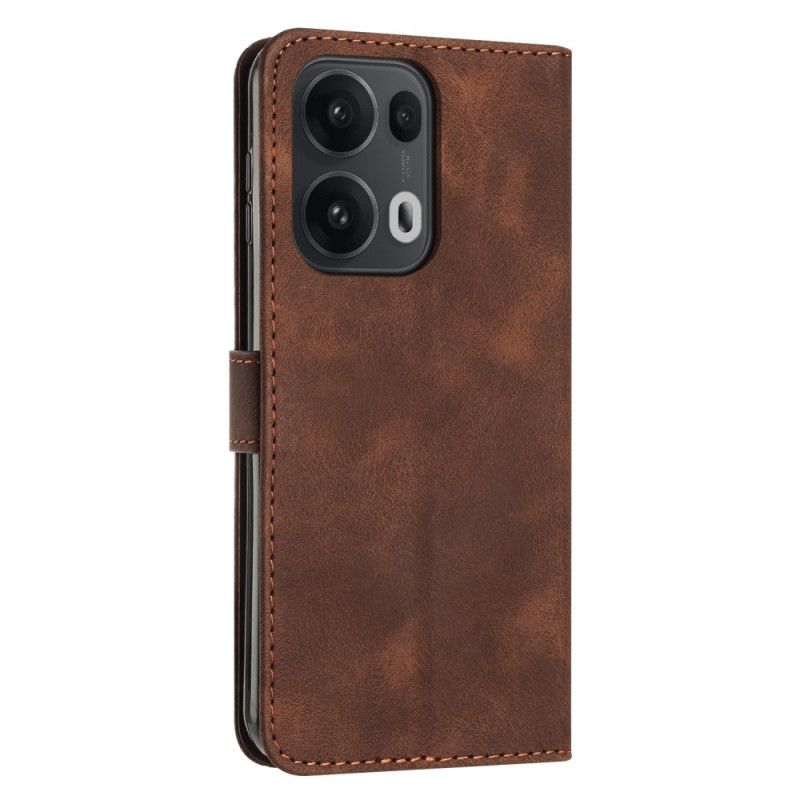 Skórzany Futerał Oppo Reno 13 Pro 5g Etui Na Telefon Linie