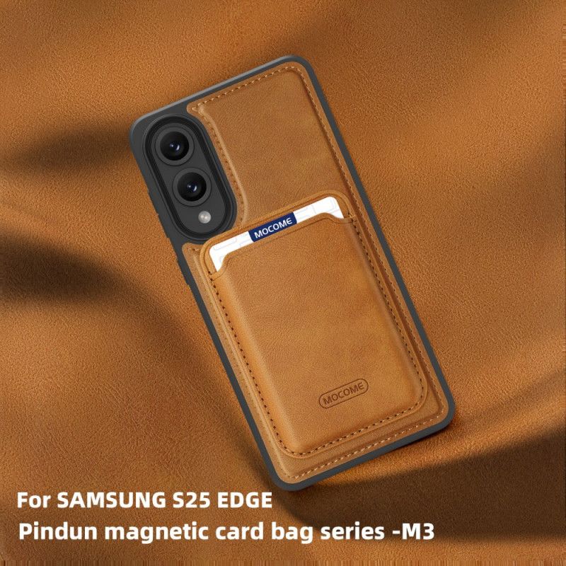 Etui Do Samsung Galaxy S25 5g Edge Magnetyczny Z Odpinanym Uchwytem Na Karty