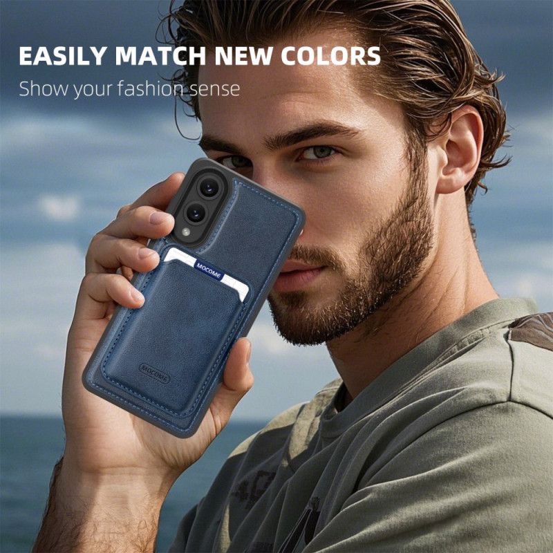 Etui Do Samsung Galaxy S25 5g Edge Magnetyczny Z Odpinanym Uchwytem Na Karty