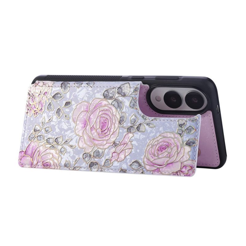 Etui Do Samsung Galaxy S25 5g Edge Etui Na Karty W Kwiaty