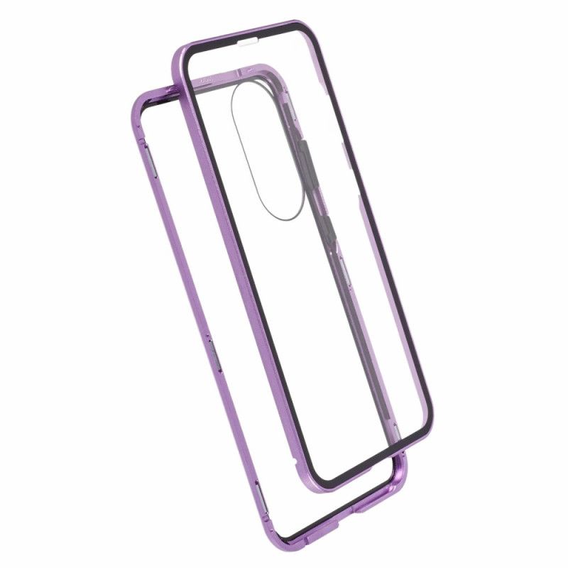 Etui Do Samsung Galaxy S25 5g Edge Szkło Hartowane I Magnetyczna Ramka