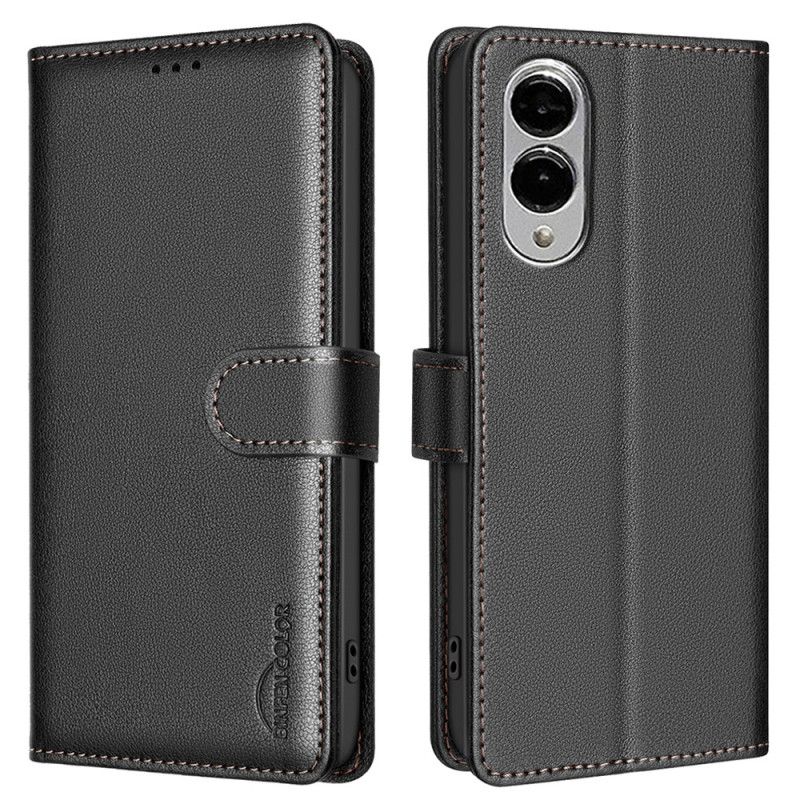 Etui Folio Do Samsung Galaxy S25 5g Edge Blokada Rfid Binfen Color