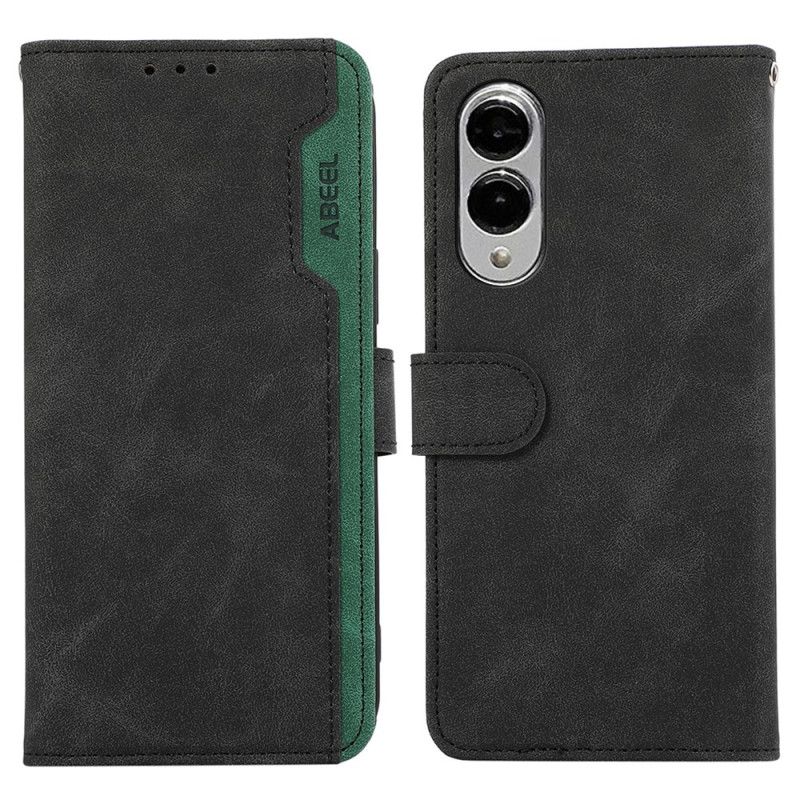 Etui Folio Do Samsung Galaxy S25 5g Edge Dwukolorowy Abeel