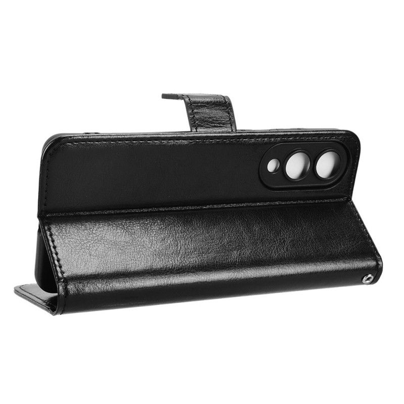 Etui Folio Do Samsung Galaxy S25 5g Edge Jaskrawa Sztuczna Skóra