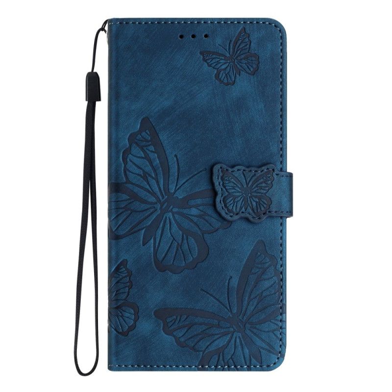 Etui Folio Do Samsung Galaxy S25 5g Edge Zamsz Z Efektem Motyla